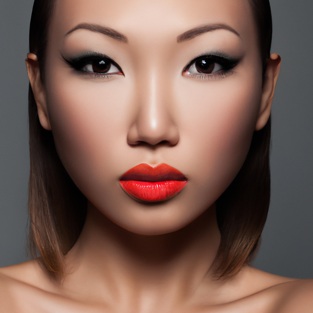 리터칭 전 이미지, 피부톤과 명암이 보정되기 전 단계의 인물 사진